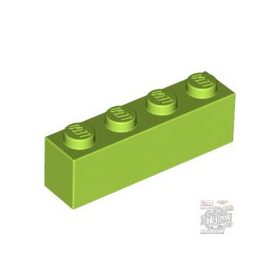 Lego Brick 1 x 4, Lime