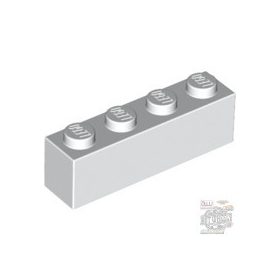 Lego Brick 1 x 4, White
