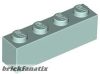 Lego Brick 1X4, Aqua
