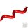 Lego Snake, Bright red