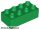 Lego Duplo, Brick 2 x 4, Green