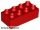 Lego Duplo, Brick 2 x 4, Red