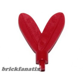 Lego Minifigure, Plume Feathers with Small Pin, Red