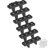 Lego lépcső Staircase 7X4X6, Black