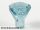 Lego Rock 1 x 1 Jewel 24 Facet, Transparent medium blue