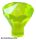 Lego Rock 1 x 1 Jewel 24 Facet, Transparent neon green