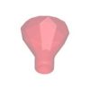 Lego Rock 1 x 1 Jewel 24 Facet, Transparent red