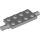 Lego Plate, Modified 2 x 4 with Pins and Thin Angled Supports, Light bluish gray