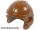 Lego Minifigure Headgear Cap, Aviator, Reddish brown