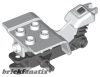 Lego Tricycle Body Top with Dark Bluish Gray Chassis, White