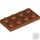 Lego Plate 2 x 4, Dark orange