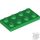 Lego Plate 2 x 4, Green