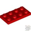 Lego Plate 2 x 4, Red
