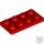 Lego Plate 2 x 4, Red