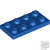 Lego Plate 2x4, Bright blue