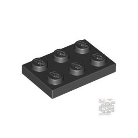 Lego Plate 2 x 3, Black