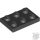 Lego Plate 2 x 3, Black