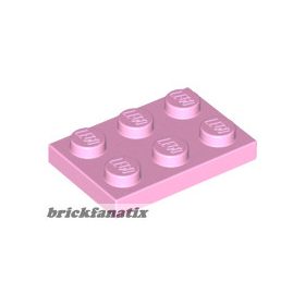 Lego Plate 2 X 3, Bright pink