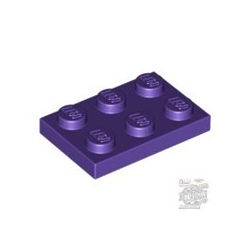 Lego Plate 2 X 3, Dark purple