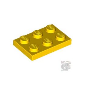 Lego Plate 2 X 3, Yellow