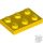 Lego Plate 2 X 3, Yellow