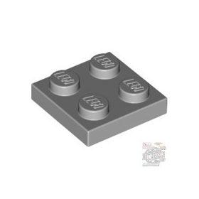 Lego Plate 2 x 2, Light bluish gray