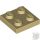 Lego Plate 2 x 2, Tan