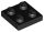 Lego Plate 2x2, Black