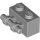 Lego Brick, Modified 1 x 2 with Bar Handle on Side, Light bluish gray
