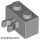Lego Brick, Modified 1 x 2 with Split U Clip Thick (Vertical Grip), Light bluish gray