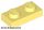 Lego Plate 1 X 2, Bright light yellow