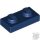 Lego Plate 1 X 2, Dark blue