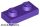Lego Plate 1 X 2, Dark purple