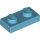 Lego Plate 1 X 2, Medium azure