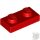 Lego Plate 1 X 2, Red