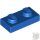 Lego PLATE 1X2, Bright blue