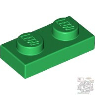 Lego Plate 1X2, Green