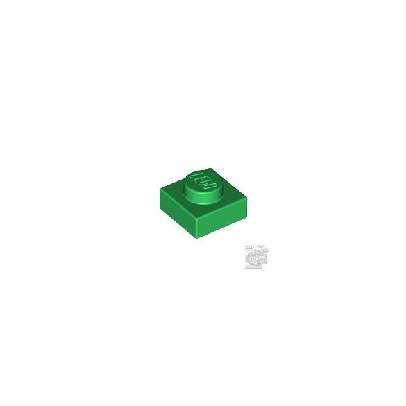 Lego PLATE 1X1, Green