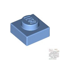 Lego PLATE 1X1, Medium blue