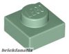 Lego  Plate 1 x 1, Sand green