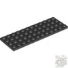 Lego Plate 4 X 12, Black