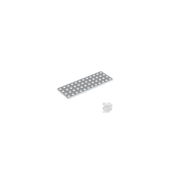Lego Plate 4X12, White