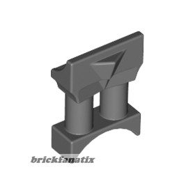 Lego Minifigure, Utensil Binoculars Space, Dark grey