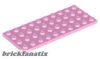 Lego Plate 4 X 10, Bright pink