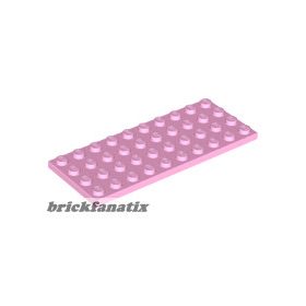 Lego Plate 4 X 10, Bright pink