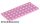 Lego Plate 4 X 10, Bright pink
