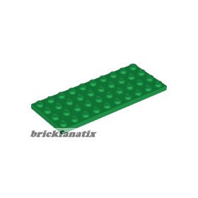 Lego Plate 4 X 10, Green