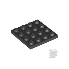 Lego Plate 4 X 4, Black
