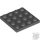 Lego Plate 4 X 4, Dark bluish gray