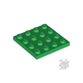 Lego Plate 4 X 4, Green